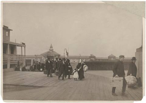 Innvandrere på Ellis Island